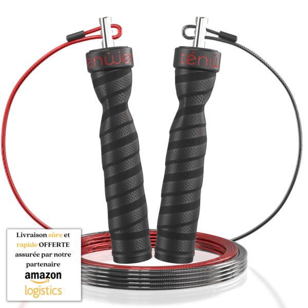 ténwee - Focoun, la corde à sauter fit-pro 2cordes (rapide)