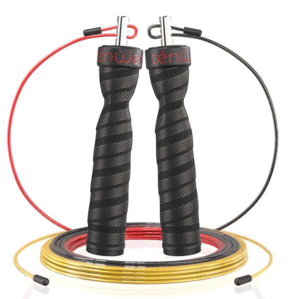 ténwee - Focoun2, la corde à sauter fitpro 3cordes  (rapide + lourde)
